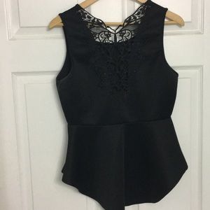 Black Lace Dress Shirt